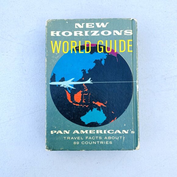 NEW HORIZONS WORLD GUIDE (1958) by Pan American World Airways Hardback Book - Picture 2 of 10